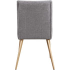 Meridian Furniture Eleanor Linen Textured Dining Chair - Dining Chairs