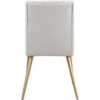 Meridian Furniture Eleanor Linen Textured Dining Chair - Dining Chairs