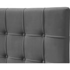 Meridian Furniture Elly Velvet Full Bed - Bedroom Beds