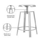 Meridian Furniture Lang Bar | Counter Stool - Stools