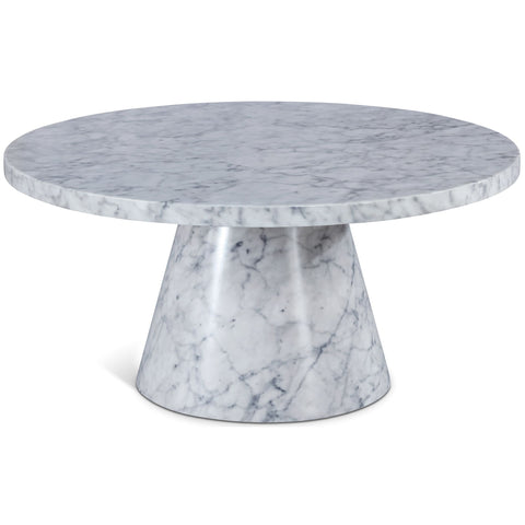 Meridian Furniture Omni 36 Coffee Table - White - Coffee Tables