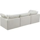 Meridian Furniture Plush Velvet Standard Cloud Modular Down Filled Overstuffed 105 Sofa - Sofas