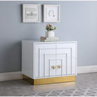 Meridian Furniture Cosmopolitan Side Table - White - Other Tables