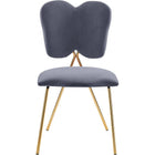 Meridian Furniture Angel Velvet Dining Chair - Dining Chairs