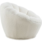 Meridian Furniture Dream Faux Sheepskin Fur Accent Chair - Chairs