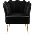 Meridian Furniture Jester Velvet Accent Chair - Chairs