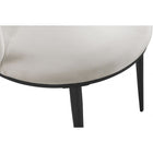 Meridian Furniture Skylar Velvet Dining Chair - Black - Dining Chairs