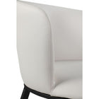 Meridian Furniture Skylar Faux Leather Dining Chair - Black - Dining Chairs