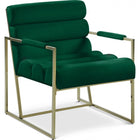 Meridian Furniture Wayne Velvet Accent Chair - Green - Chairs