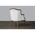 Baxton Studio Charlemagne Traditional French Accent Chair - Living Room Furniture