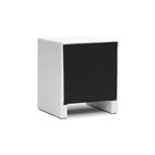 Baxton Studio Frey White Upholstered Modern Nightstand - Bedroom Furniture