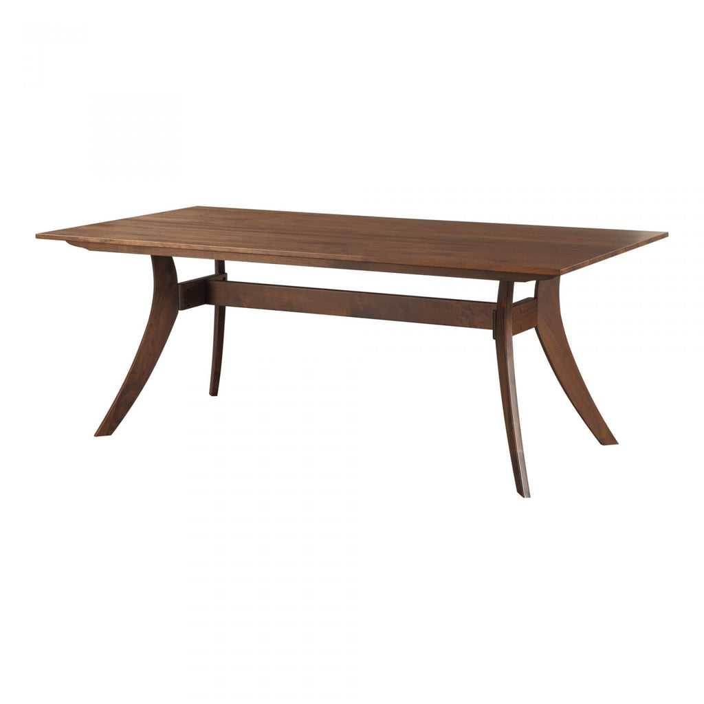 Moes Florence Rectangular Dining Table Small Walnut - Dining Tables