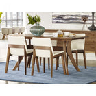 Moes Florence Rectangular Dining Table Small Walnut - Dining Tables