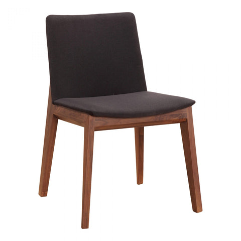 Moes Deco Dining Chair Black-M2 - Dining Chairs