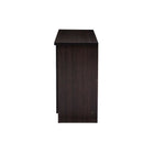 Baxton Studio Colburn Modern and Contemporary 6-Drawer Dark Brown Finish Wood Storage Dresser - Bedroom Furniture