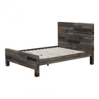 Moes Vintage Queen Bed Grey - Bedroom Beds