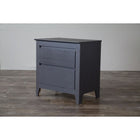 Baxton Studio Espresso Modern Nightstand - Bedroom Furniture