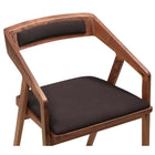 Moes Padma Arm Chair Black - Dining Chairs