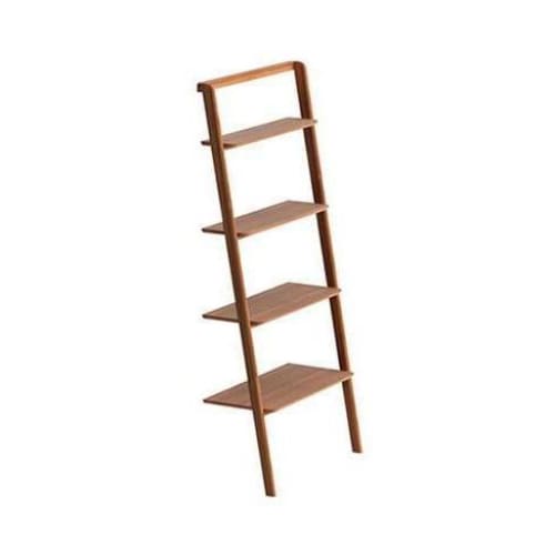 Greenington CURRANT Bamboo Leaning Bookshelf - Caramelized - Shelves & Cases