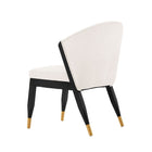 Manhattan Comfort Modern Ola Boucle Dining Chair in Cream