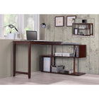 International Caravan Virginia II Swing Out Desk - Classic Espresso - Desks