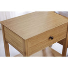 Eco Ridge by Bamax WILLOW Bamboo 1 Drawer Nightstand - Caramelized - Nightstand