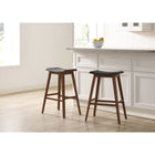 Eco Ridge by Bamax TERRA Bamboo 26 Counter Height Stool - Exotic (Set of 2) - Stools