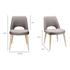 Moes Andre Dining Chair Light Brown-M2 - Dining Chairs