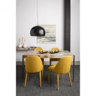 Moes Libby Dining Chair Yellow-M2 - Dining Chairs