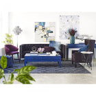 Moes Stewart Dining Chair Purple - Dining Chairs
