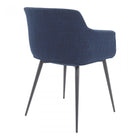 Moes Ronda Arm Chair Blue-M2 - Dining Chairs