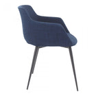Moes Ronda Arm Chair Blue-M2 - Dining Chairs