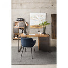 Moes Ronda Arm Chair Blue-M2 - Dining Chairs