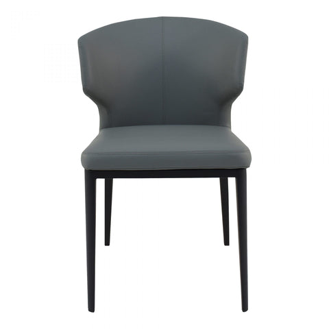 Moes Delaney Side Chair Grey-M2 - Dining Chairs