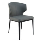 Moes Delaney Side Chair Grey-M2 - Dining Chairs