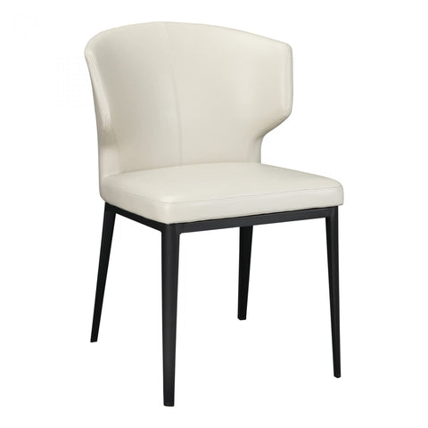 Moes Delaney Side Chair Beige-M2 - Dining Chairs
