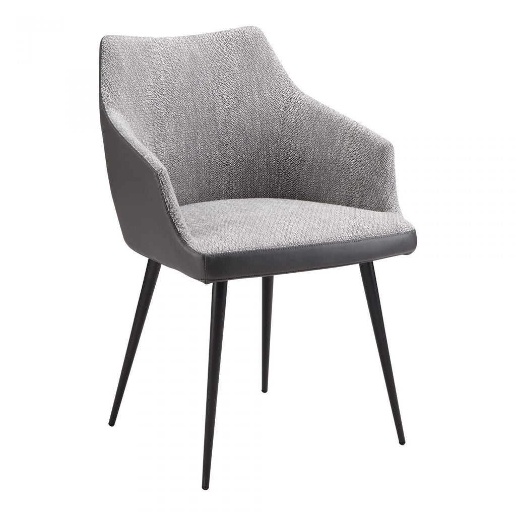 Moes Beckett Dining Chair Grey - Dining Chairs