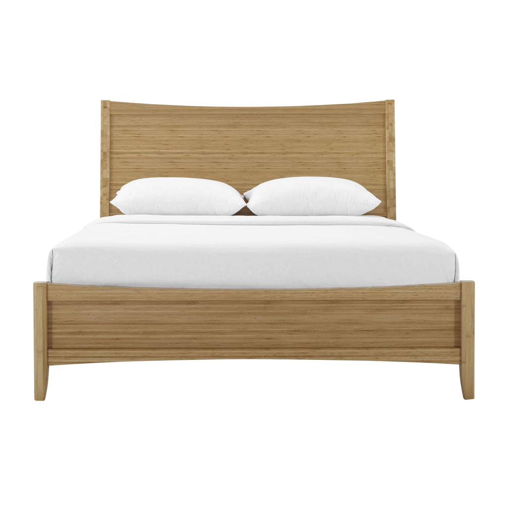 Eco Ridge by Bamax WILLOW Bamboo Eastern King Platform Bed - Caramelized - Bedroom Beds