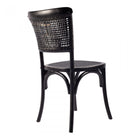 Moes Churchill Dining Chair Antique Black-M2 - Dining Chairs
