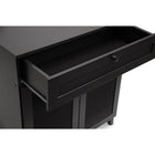 Baxton Studio Calvin Espresso Shoe-Storage Cabinet - Entryway Furniture