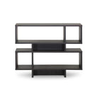 Baxton Studio Cassidy 4-Level Dark Brown Modern Bookshelf - Living Room Furniture