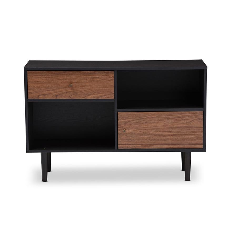 Baxton Studio Auburn Mid-century Modern Scandinavian Style Sideboard Storage Cabinet - Living Room Furniture
