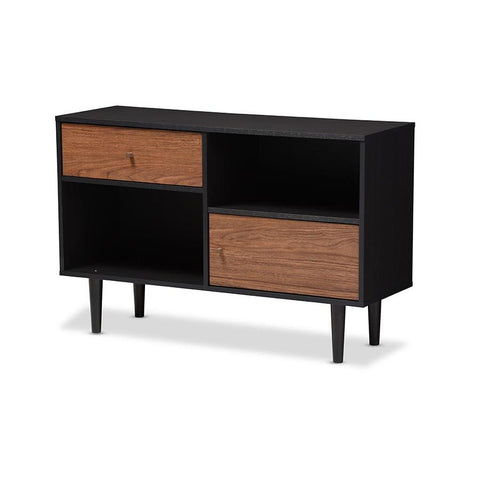 Baxton Studio Auburn Mid-century Modern Scandinavian Style Sideboard Storage Cabinet - Living Room Furniture