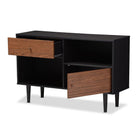 Baxton Studio Auburn Mid-century Modern Scandinavian Style Sideboard Storage Cabinet - Living Room Furniture