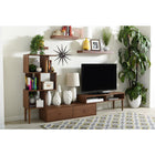 Baxton Studio Haversham Mid-century Retro Modern TV Stand Entertainment Center and Display Unit - Living Room Furniture