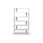 Baxton Studio Barnes White Six-Shelf Modern Bookcase - Living Room Furniture