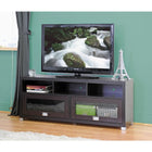 Baxton Studio Swindon Modern TV Stand with Glass Doors - Living Room Furniture