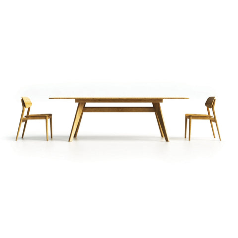 Greenington CURRANT Bamboo 72 - 92 Extendable Dining Table - Caramelized - Dining Tables