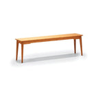 Greenington CURRANT Bamboo Long Bench - Caramelized - Benches