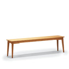 Greenington CURRANT Bamboo Long Bench - Caramelized - Benches